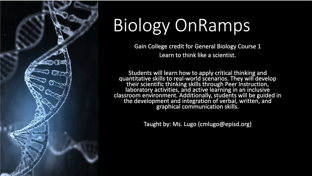 Biology OnRamps